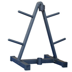 Estante de Almacenamiento para Barras de Pesas <span class=keywords><strong>y</strong></span> Discos de Gimnasio, Resistente <span class=keywords><strong>y</strong></span> Duradero - Product Image 1