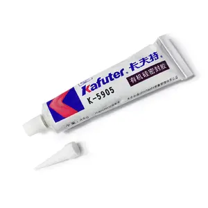 Kafuter K-5905 à positionnement rapide, mastic silicone adhésif résistant aux hautes températures