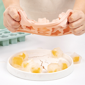Keuken <span class=keywords><strong>Ice</strong></span> Cream Gereedschap 10 Gaten Silicone Little Star Shape <span class=keywords><strong>Ice</strong></span> Cube Tray <span class=keywords><strong>Ice</strong></span> Maker - Product Image 4