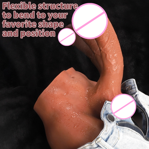 Muñeco Sexual Masculino con Dildo Enorme de 7.08 Pulgadas para Mujeres, Juguete Sexual de Torso para Adultos, Masturbador Unisex con Ano Ajustado para Parejas Gay y Lesbianas - Product Image 1