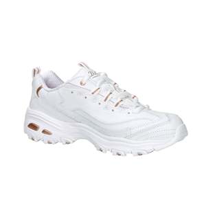 <span class=keywords><strong>Zapatillas</strong></span> Skechers D Lites <span class=keywords><strong>para</strong></span> <span class=keywords><strong>mujer</strong></span>, color blanco polvo 11931, zapatos <span class=keywords><strong>para</strong></span> <span class=keywords><strong>caminar</strong></span> cómodos y a la moda - Product Image 5
