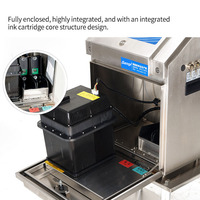 Impresora de Inyección de Tinta de Alta Velocidad CIJ para Caracteres Pequeños, Máquina de Codificación Automática para Botellas, Latas, Cables, Líneas de Empaquetado de Alimentos y Bebidas
