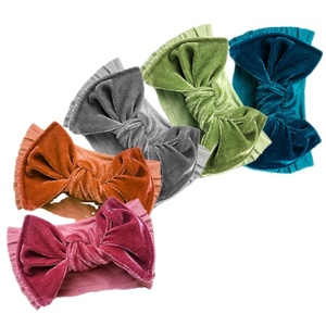 Winter Velvet Knot <strong>Bow</strong> <strong>Headband</strong> for Baby Ins Hot Hair Accessories - Product Image 1