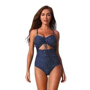 夏季时尚定制批发1件泳衣2022女式泳衣比基尼高品质泳衣