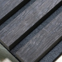 Panneaux acoustiques Sanmu (MDF 100% fibre de polyester) - Design moderne imperméable pour studios de musique, chambres, salles de sport, réduction du bruit