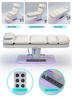 Nouveau Lit d'Esthétique Médicale Haut de Gamme 2026 en PVC, Pliable, Électrique, pour Salon de Beauté et Extension de Cils