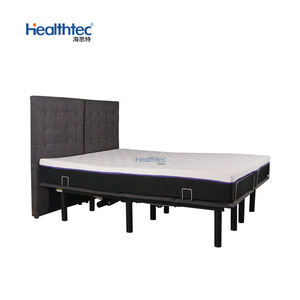 Base de cadre de lit réglable électrique King Size de lit intelligent la plus vendue par Healthtec et cadre de lit <span class=keywords><strong>en</strong></span> <span class=keywords><strong>métal</strong></span> réglable avec massage - Product Image 6