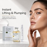 Kit d'ampoules de collagène profond pour une transformation en 28 jours avec extracteur à seringue pour un rajeunissement professionnel de la peau et un regain d'élasticité