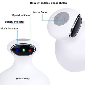 Masajeador de Cabeza Inteligente JMK, Masajeador de Cuero Cabelludo con Vibración Shiatsu, Luz Roja para el Crecimiento del Cabello - Product Image 5