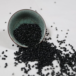 Khả năng hiển thị cao tái chế màu đen masterbatch viên hạt HDPE <span class=keywords><strong>LDPE</strong></span> PP thổi phim ép phun UV kháng màu - Product Image 5