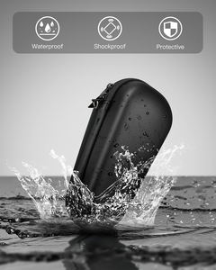 <span class=keywords><strong>Braun</strong></span> <span class=keywords><strong>serie</strong></span> <span class=keywords><strong>3</strong></span> 5 rasoio da viaggio custodia protettiva durevole EVA cerniera portatile custodia quotidiana sicura multifunzionale - Product Image 5