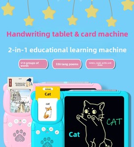 Carte de reconnaissance vocale pour bébé personnalisable, lecteur de cartes, reconnaissance d'appels, carte mémoire flash, tableau d'apprentissage <span class=keywords><strong>et</strong></span> de dessin pour enfants - Product Image 3