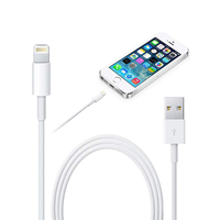Câbles de données de charge rapide USB A vers iOS 8Pin TPE Câble d'alimentation de téléphone portable pour iPhone