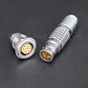 FGG.2B.310.CLAD52 FGG 2B Serie 10-poliger Push-<span class=keywords><strong>Pull</strong></span>-Anschluss Metall EGG.2B.310.CLL EGG 2B 310 CYM CLA 10Pin Panel Mount-Buchse - Product Image 1