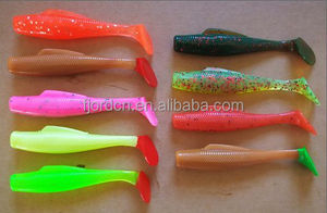 FJORD Custom 80mm 5.0g T-Tail in plastica morbida <span class=keywords><strong>esca</strong></span> <span class=keywords><strong>artificiale</strong></span> per la pesca sul fiume 6 pz/borsa in <span class=keywords><strong>Silicone</strong></span> - Product Image 5