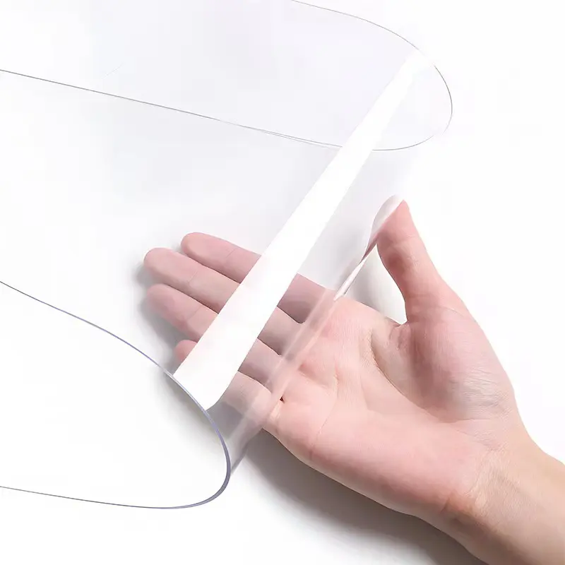 カラーカスタムサイズプラスチックドアカーテンを追加できますストライプ透明PVCドアクリーンルームプラスチックカーテン