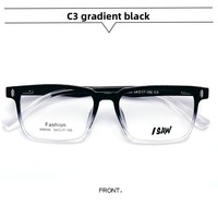 Nouveau TR90 lunettes à monture carrée à la mode conception d'étudiant d'affaires Ultra-léger confortable peut être ajusté populaire mixte solide
