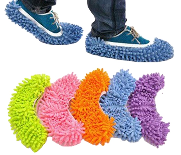 Один шт. Многофункциональные Чехлы для обуви из синели, Швабра для мытья тапочек