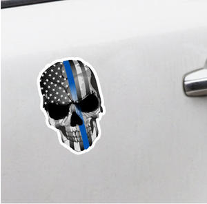 Флаг Америки, автомобильные наклейки, модифицированные автомобильные наклейки с черепами - Product Image 3