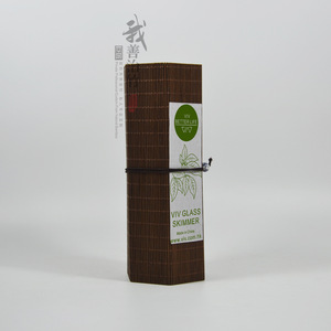 Bamboo Woven Box Rectangle Custom Made Gift Box Wood Material Packaging - Product Image 4