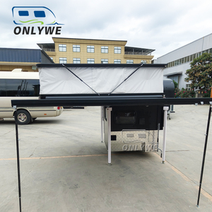 ONLYWE TP01 <span class=keywords><strong>Camper</strong></span> de <span class=keywords><strong>Techo</strong></span> Desplegable para Camionetas con Caja Larga de 8 pies - Product Image 3