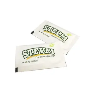 Doğal Stevia şeker poşet yüksek saflıkta toptan tedarikçiler toplu organik doğal bitki özü