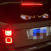 Panel de Matriz LED Flexible RGB Personalizable, Pantalla de Píxeles LED Programable, Luces LED de Ojos de Demonio para Autos y Camiones
