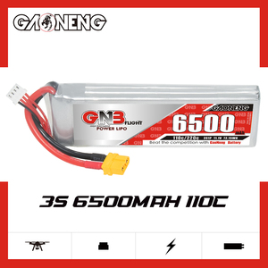 GAONENG GNB 6500mAh 3S 11.1V 110C XT90 RC <b>Battery</b> 600mm to 700mm Helicopters 800mm Warbirds Align 600 T-Rex 600 <b>Drone</b> - Product Image 2