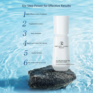เอสเซนส์ลด<span class=keywords><strong>สิว</strong></span> Six Link Anti Acne Stabilizing Essence ควบคุมความมัน ซ่อมแซมผิว ลดรอยแดง ลด<span class=keywords><strong>การ</strong></span><span class=keywords><strong>เกิด</strong></span><span class=keywords><strong>สิว</strong></span>ซ้ำ 40 มล. รับผลิตแบบ OEM ODM ขายส่ง - Product Image 2