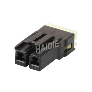 ขั้วต่อสายไฟรถยนต์ตัวเมียอัตโนมัติ2ทางแกนทองแดงพีวีซีกันน้ำช่องเสียบปลั๊กสายเคเบิล7123-1923-30สำหรับอิเล็กทรอนิกส์ - Product Image 4