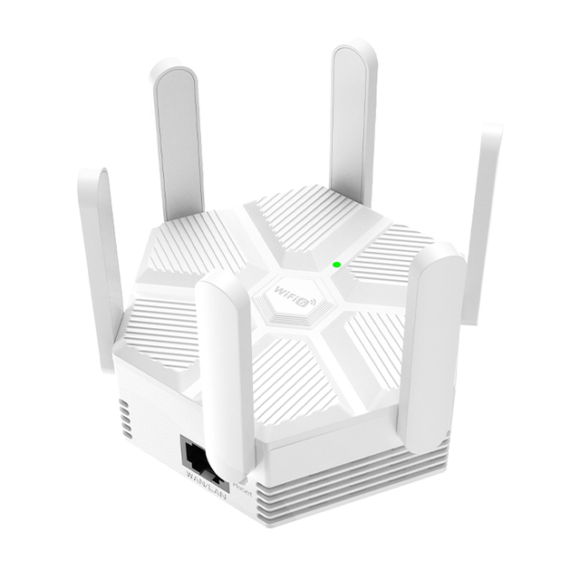PIX-LINK WiFi 6 Wireless AX1800 WiFi Extender Signal Booster Dual Band Gigabit Router Home WiFi6 Repeater Router With 6 Antenna