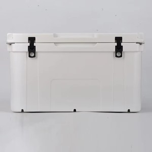 Glacière isotherme double compartiment FEIYA 78L à <span class=keywords><strong>roulettes</strong></span>, rotomoulée, étanche, écologique, en LLDPE+PU, pour camping et extérieur, avec chaise intégrée - Product Image 5