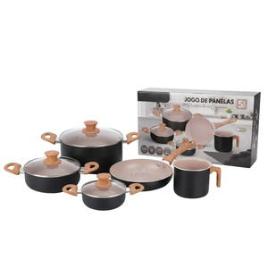 Juego de Ollas y Sartenes de Cocina de Cerámica Moderna de Alta Calidad, Juego de Utensilios de Cocina de Aluminio de 8 Piezas - Product Image 2