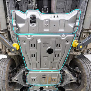 Sous bouclier garde Fond Splash guard couverture dérapage plaque 4 coureur moteur boîte de vitesses orienter pour Grande Muraille Pao GWM Poer Canon - Product Image 6