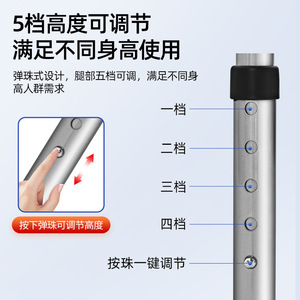 Foldable <b>Portable</b> <b>Commode</b> Chair With Bucket For Elderly And Pregnant Women Home Use - Product Image 3