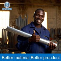 Batang Aluminium 3A21 Non-Heat-Treatable Premium Anti Karat, Daya Bentuk Tinggi, Dipoles, Ekstrusi Temper T3-T8, Pipa Hasil Proses