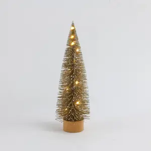 Sneeuwvlok Simulatie Kerstboom Home Office Decoratie Kerst Cadeau Decoratie Mini Xmas Tree Home Decor