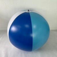Ballon gonflable géant pour enfants-Grand ballon de plage blanc pour le plaisir en plein air et les activités créatives