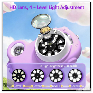 Nouveau et populaire : Kit microscope numérique portable 2-en-1 pour enfants avec écran 2,0 pouces, rechargeable – Cadeau éducatif et outil de réparation - Product Image 3