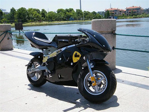 Mini 3-Wheel Gas <span class=keywords><strong>Pocket</strong></span> Bikes 49cc Véhicule à <span class=keywords><strong>essence</strong></span> - Product Image 4