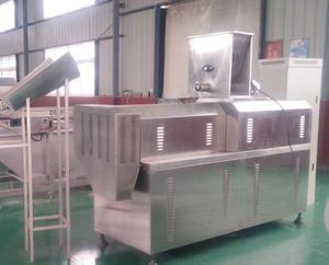 Machine automatique à vis jumelle d'extrudeuse de casse-croûte de bouffée de maïs ligne de production de collations de maïs faisant des machines - Product Image 5