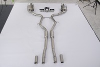Système d'échappement pour S63 AMG W221 6.2L V8 2006-2013, silencieux à clapets Catback, commande à distance, acier inoxydable SS 304, tuyaux d'échappement