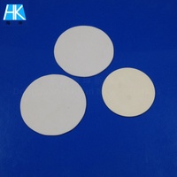 Precision Laser Cut 99% Alumina Ceramic Retaining Ring Optical Lens Bayonet Mount Al2O3 Spacer with Locking Tabs