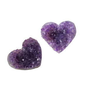 Cristal de Amatista Natural en Bruto, Piedra Curativa, Amuleto de Corazón para Sanación Espiritual, Tendencia de Moda, Decoración Elegante para el Hogar, Promoción - Product Image 1