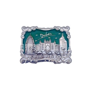 Pegatinas de Aleación de Zinc para Refrigerador del Hotel Burj Khalifa, Dubái, Francia, Estados Unidos, República Checa, Bélgica, España, Irán - Product Image 5
