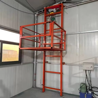 Monte-charge électrique 500 kg 5m 7m 9m avec protection anti-chute, petite table élévatrice pour garage et stockage