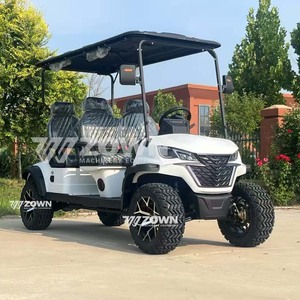 4 Wheel Electric Golf Cart <b>72V</b> Lithium <b>Battery</b> Comfortable Golf Vehicle for Hunting and Farm Use - Product Image 1