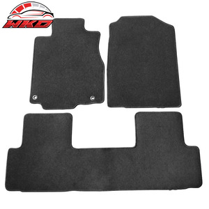 Tapis de sol pour Honda CRV 12-16, velours noir, tapis antidérapants avant et arrière, 3 pièces - Product Image 1