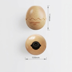 Juguete Masticable para Perros con Diseño de <span class=keywords><strong>Huevo</strong></span> de <span class=keywords><strong>Dinosaurio</strong></span>, Material TPR Duradero, Sonido Chirriante, Diseño Molar Dentado para Limpieza de Dientes, Entrenamiento de Inteligencia y Alimentación Lenta - Product Image 5