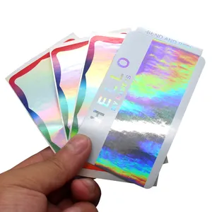 Stickers Hologram Custom Egg Shell Sticker Colorful Eggshell Destructible Vinyl Graffiti Stickers Eggshell Stickers